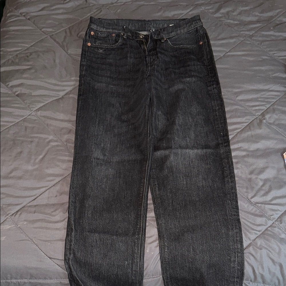 American Eagle Women’s Dark Gray/Black Jeans
